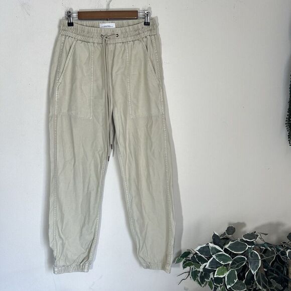 Citizens Of Humanity Pants - Citizens of Humanity Surplus Ameline Utility Pants Joggers 28 Beige Tapered